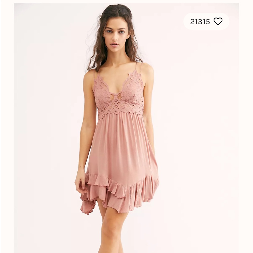 Blush pink dress from Free People